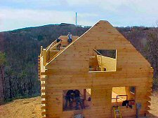 Log Home Construction Services - Pennsylvania, Lehigh Valley, Poconos, Monroe County, Lehigh County, Luzerne County, Northampton County, Eastern PA.